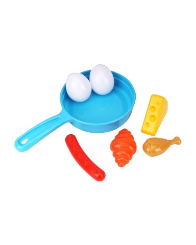 Набір «Продукти» з 7 предметів, у сітці 27х15х6 см, ТМ Тенок