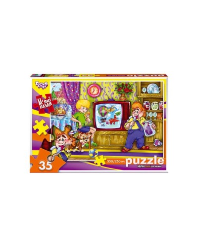 Пазли м'які на 35 елементів, ТМ Данко Тойс