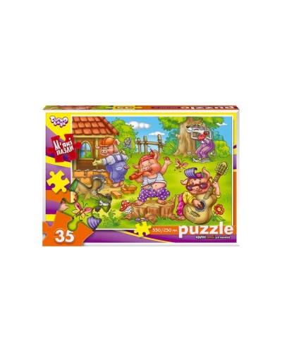 Пазли м'які на 35 елементів, ТМ Данко Тойс