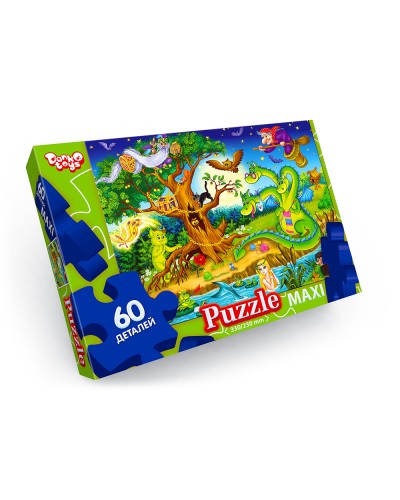 Пазли на 60 елементів максі , ТМ Данко Тойс
