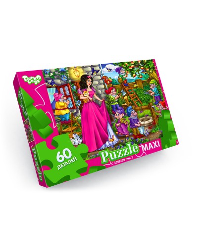 Пазли на 60 елементів максі , ТМ Данко Тойс
