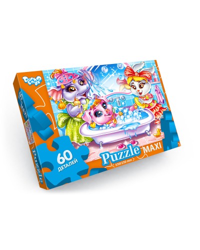Пазли на 60 елементів максі , ТМ Данко Тойс