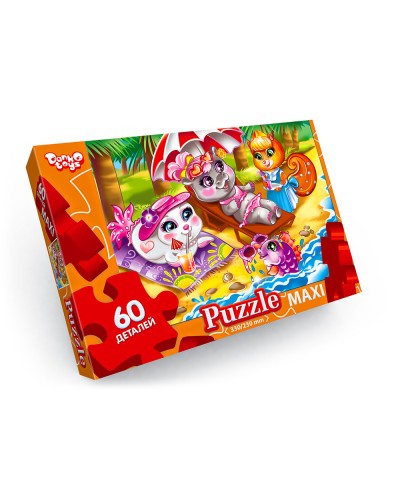 Пазли на 60 елементів максі , ТМ Данко Тойс