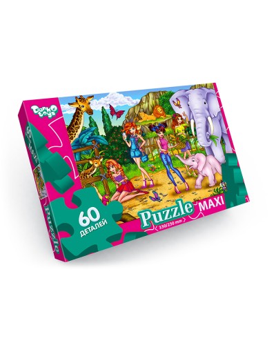 Пазли на 60 елементів максі , ТМ Данко Тойс