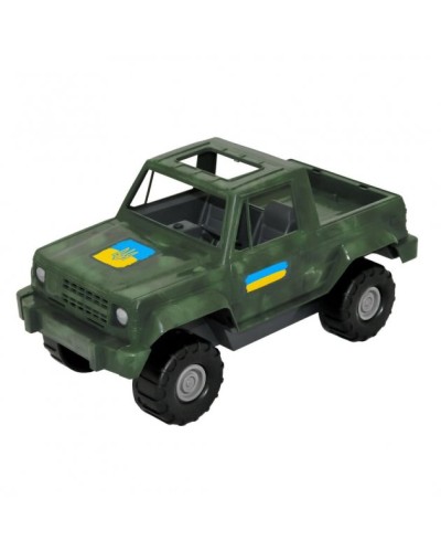 Джип «Варта», комуфляжний, 19х38х21,5 см, ТМ Тигрес