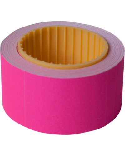 Етикетки-цінники 30х40 см малинові 150 шт., 4,5 метра, зовнішня намотка, ТМ Buromax