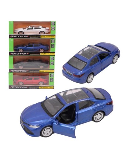 Машина «Toyota Camry» 1:43 металева інерційна з дверима, що відчиняються, в асортименті, у коробці 14,5х6,5х7 см, АВТОПРОМ