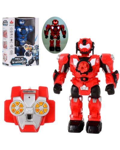 Робот 33 см р/к зі звуком та світлом, стріляє кулями, ходить, їздить, в асортименті, на батарейці, у коробці 25х36х12 см