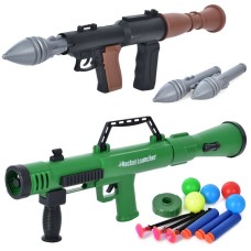 Гармата від 41см, кулі на присосці, снаряди, в асортименті, у пакеті 47х20х5 см