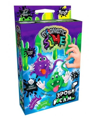 Слайм «Magnetic Slime» у колбі, в асортименті, ТМ Данко Тойс