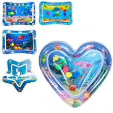 Килимок для малюків надувний, водний, в асортименті, у пакеті 17х18х3 см