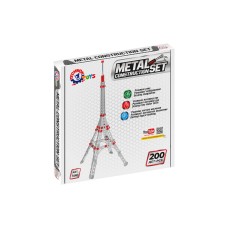 Конструктор металевий «Вежа» з 200 деталей, у коробці 19х19х3,5 см, ТМ Технок