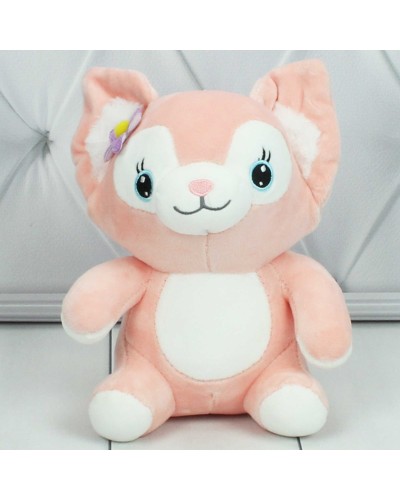 М`яка іграшка «Котик Перлинка 4» 20х14х11 см, ПП Копиця