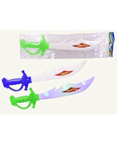 Іграшковий меч 36,5 см, світиться, у пакеті 40х11 см