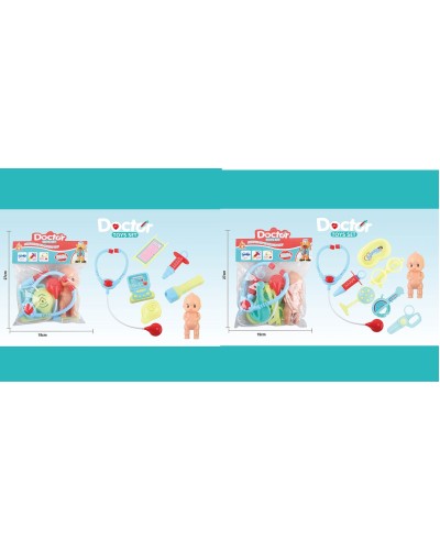 Набір лікаря, стетоскоп, аксесуари, в асортименті, у пакеті 32,5х19 см