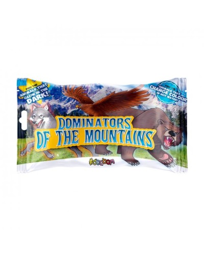 Стретч-іграшка «Повелителі гір», змінюються на сонці, в воді, світяться, в дисплеї, Sbabam