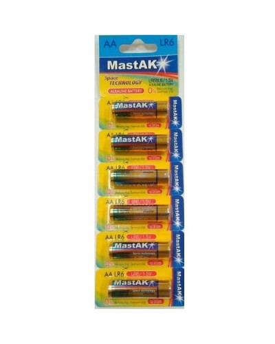 Батарейка Mastak LR06 Alkaline