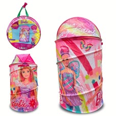 Кошик для іграшок«Barbie» 43х43х60 см, у сумці 49х49х3 см,