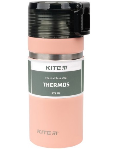 Термос «Kite» 473 мл персиковий TM Kite