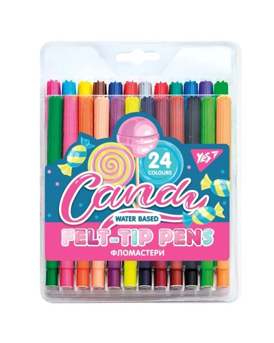 Фломастери «Sweet Cream», 24 кольори,ТМ YES