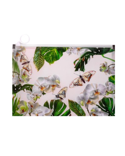 Папка «ORCHID» на ZIP, В5, біла,ТМ Buromax