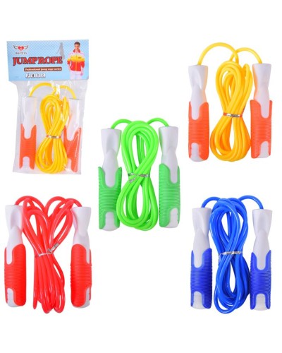 Скакалка з підшипниками, довжина 2,6 м, в асортименті, в пакеті