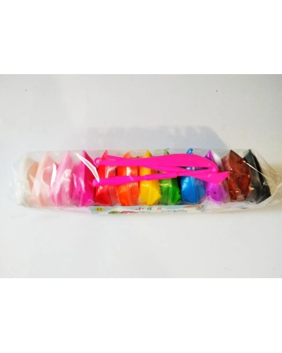 Пластилін «Супер легкий» зі стеками, 12 кольорів, ТМ Josef Otten