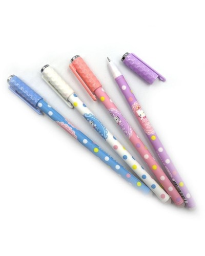 Ручка «Kitty» пиши-стирай синя, в асортименті, у боксі, ТМ J.Otten