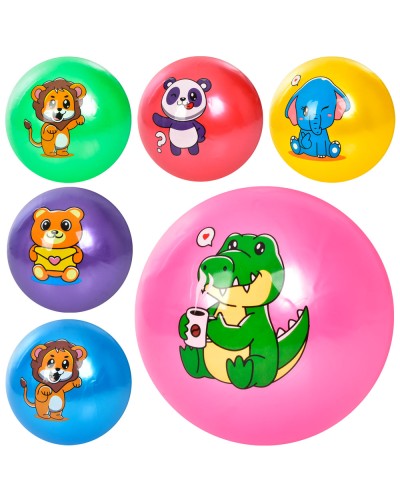 М'яч дитячий 9 дюймів вагою 60 г, в асортименті