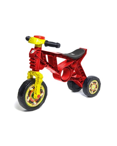 Мотоцикл-велобіг 3-колісний 59х28х43 см червоний з максимальним навантаженням до 20 кг, ТМ Оріон