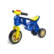 Мотоцикл-велобіг 3-колісний 59х28х43 см синій з максимальним навантаженням до 20 кг, ТМ Оріон