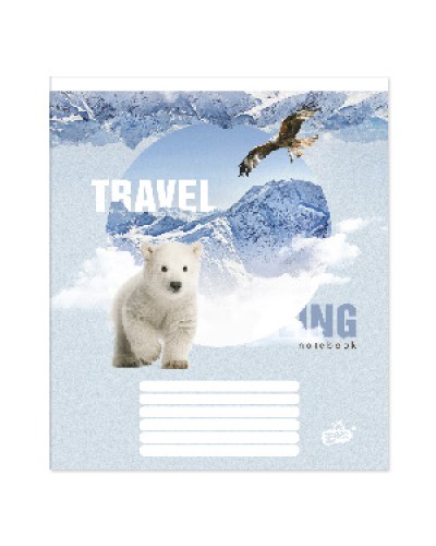 Зошит на 36 аркушів у лінію «Нейтральний мікс 1», №2265, ТМ Brisk