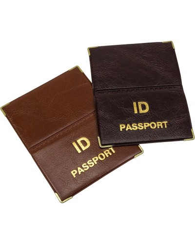 Обкладинка на паспорт «ID Passport» 80х120 мм зі шкірзаму, ТМ Tascom