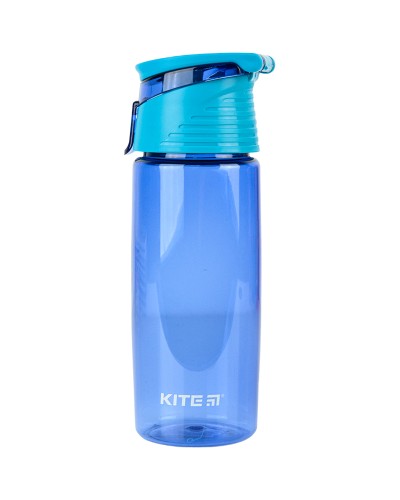 Пляшечка для води 550 мл блакитно-бірюзова, TM Kite