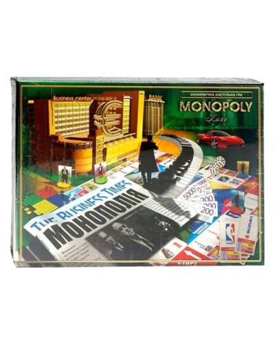 Гра настільна «Monopolist», у коробці 39х29х5 см, ТМ Данко Тойс