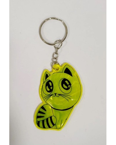 Брелок світловідбивний «Кошеня», 3х5 см, в асортименті, ТМ J.Otten