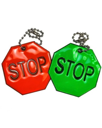 Брелок світловідбивний «STOP», 5,3х5,3см, в асортименті, ТМ J.Otten
