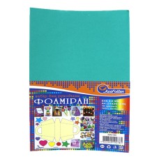 Фоаміран А4 товщиною 2 мм 10 аркушів, темно-бірюзовий, ТМ J.Otten