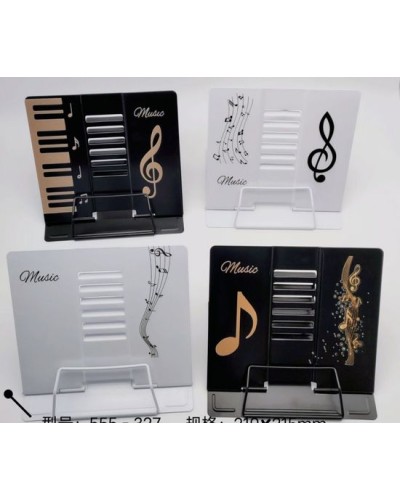 Підставка для книг «Music» 20,8х18,8 см металева, в асортименті, ТМ J.Otten