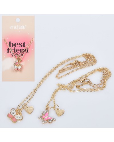 Кулон в наборі, в асортименті, на листі 20х13х2 см