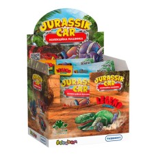 Колекційна машинка «JURASSIK CAR» в асортименті, по 8 шт у дисплеї