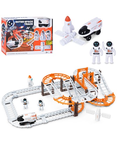 Трек 56 см з 4 фігурками та шатлом 9 см, на батарейці, у коробці 35,5х25х7 см
