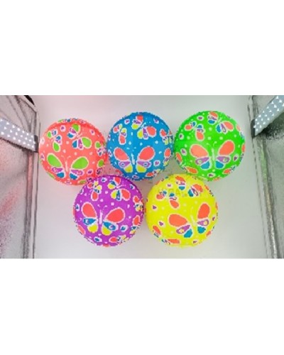 М'яч гумовий 22,5 см, 60 грам, в асортименті