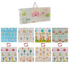 Килимок термо двосторонній складний з XPE, в аортименті, у сумці 180х200х0,8 см