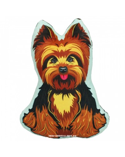 М`яка іграшка-сувенір «Йорк» 33 см, ПП Копиця