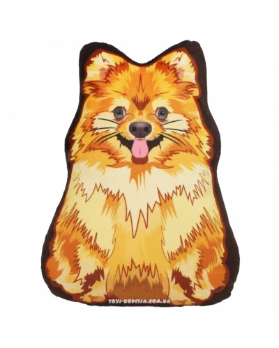 М`яка іграшка-сувенір «Шпіц» 29 см, ПП Копиця