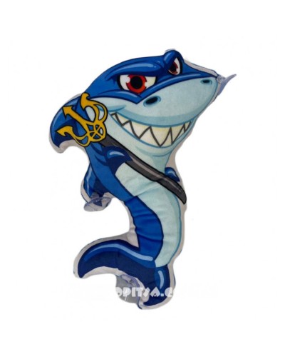 М`яка іграшка «Акула Принт 1» 31 см, ПП Копиця