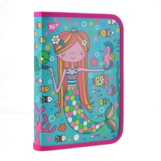 Папка для зошитів «Rachel Mermaid» В5 пластикова на блискавці, ТМ YES