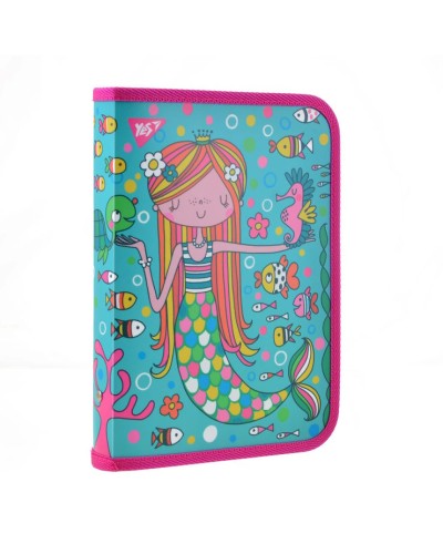 Папка для зошитів «Rachel Mermaid» В5 пластикова на блискавці, ТМ YES