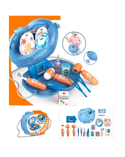 Набiр лiкаря, 18 предметів, в картонній обгортці 25х20х7 см